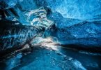 Crystal Cave in Iceland