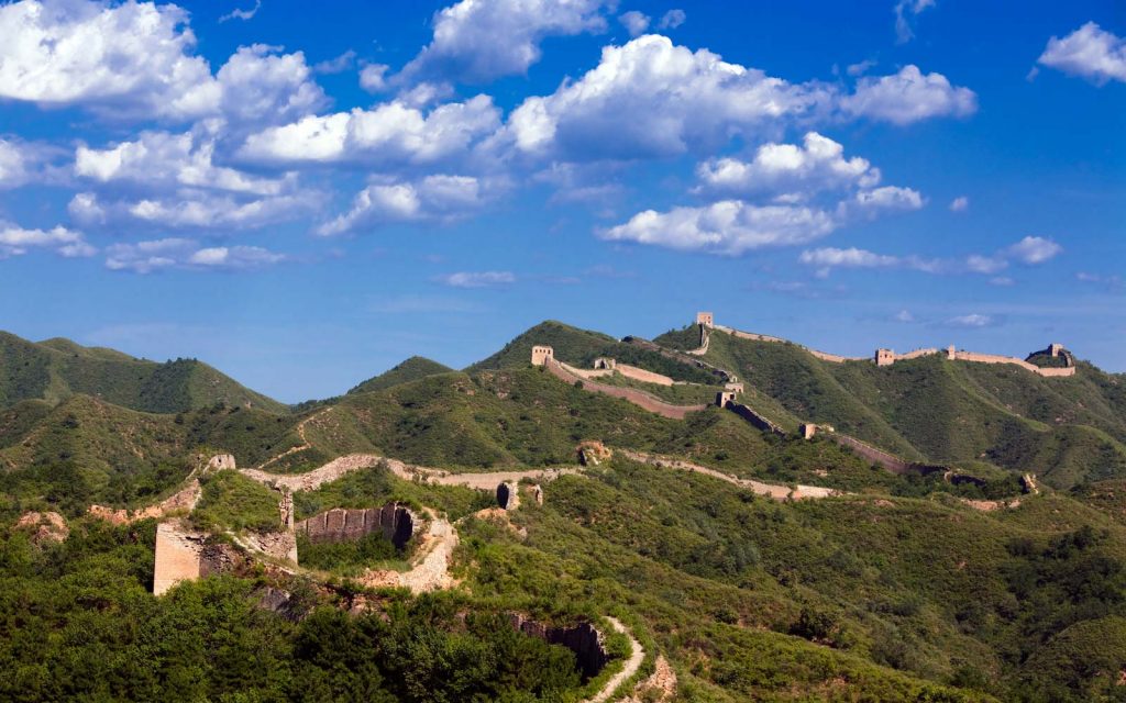 Great Wall of China view